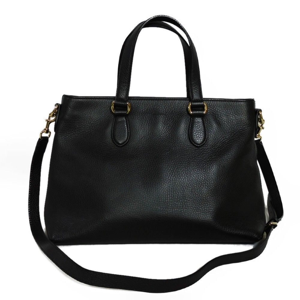 Gucci Fringe Tote Bag Calf Leather Shoulder Bag